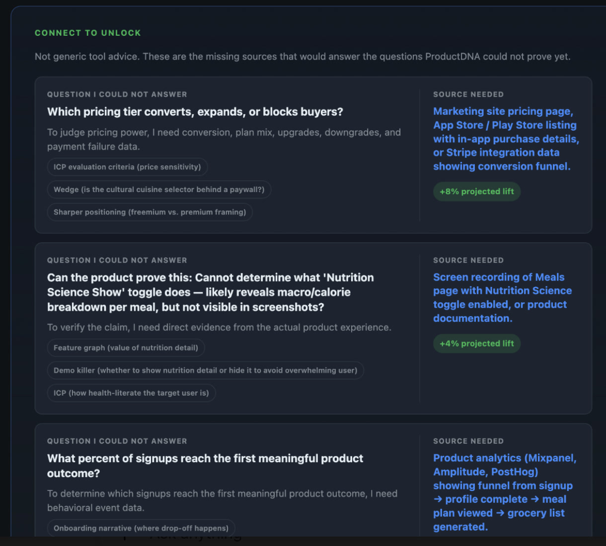 ProductDNA source unlock preview
